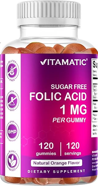 Vitamatic Folic Acid Gummies 1000 mcg (1 mg)  in Pakistan