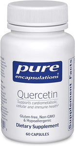 Pure Encapsulations Quercetin - 500 mg - Immune Support, Cellular Health & Heart Health - Antioxidant Supplement - Gluten Free & Non-GMO - 60 Capsules in Pakistan