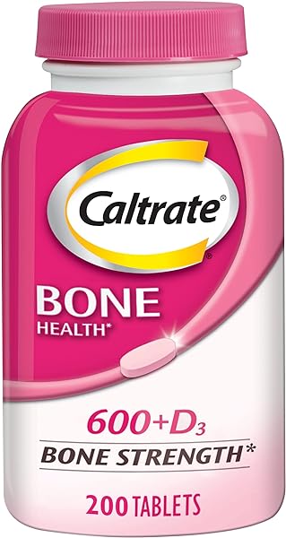 Caltrate 600 Plus D3 Calcium and Vitamin D Supplement Tablets, Bone Health Supplements for Adults - 200 Count in Pakistan in Pakistan