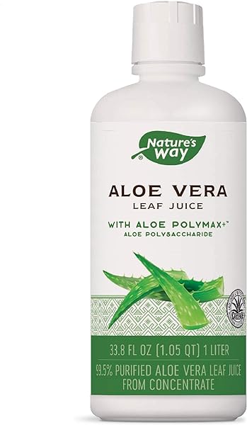 Nature's Way Premium Quality Aloe Vera Leaf Juice, 99.5% Purified, 33.8 Fl. Oz. in Pakistan in Pakistan