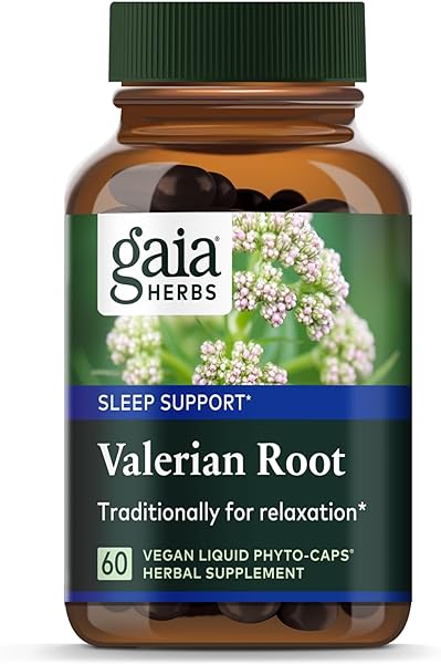 Gaia Herbs Valerian Root - Natural Sleep Support for a Natural Calm to Help Relaxation to Prepare for Sleep - with Organic Valerian Root Extract - 60 Vegan Liquid Phyto-Capsules (30-Day Supply) in Pakistan in Pakistan