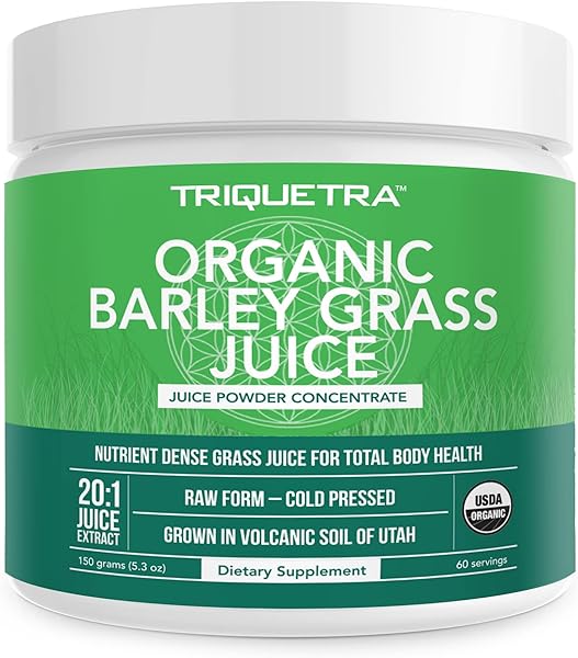 Organic Barley Grass Juice Powder - Grown in  in Pakistan