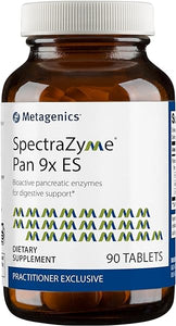 Metagenics SpectraZyme Pan 9X ES - Bioactive Pancreatic Enzymes for Digestive Support* - 90 Servings in Pakistan