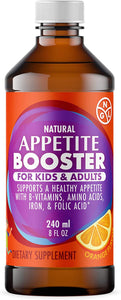 Appetite Booster Weight Gain Stimulant Supplement with Vitamins Folic Acid , Iron, Zinc, Amino Acids, Flax Seed Oil