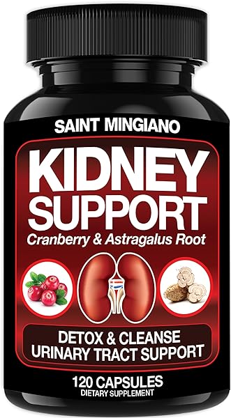Kidney Support Cleanse Detox & Repair -120 Capsules - Cranberry & Astragalus Root Pills for Women and Men | High Strength Liver Cleanse Detox with Stinging Nettle Uva Ursi for Bladder Health in Pakistan