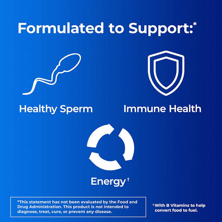 One A Day Men Fertility Supplement Pre-Conception Health Multivitamin with Vitamin C, Vitamin E, Selenium, Zinc