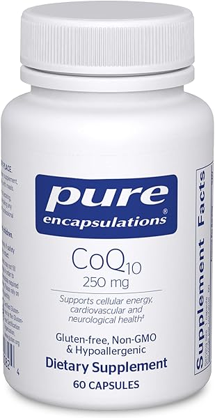 CoQ10 250 mg | Coenzyme Q10 Supplement for Energy, Antioxidants, Brain and Cellular Health, Cognition, and Cardiovascular Support* | 60 Capsules in Pakistan