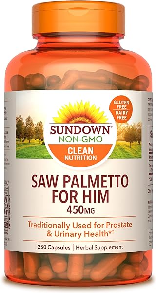 Sundown Saw Palmetto Supplement, Supports Men’s Health, 250 Capsules in Pakistan in Pakistan