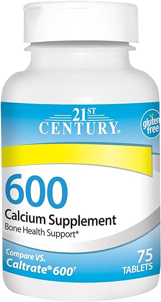 21st Century Calcium Supplement, 600 mg, 75 Count in Pakistan