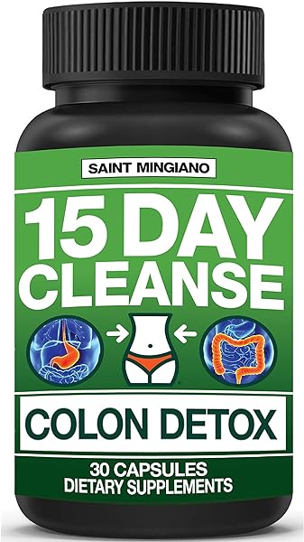 15 Day Cleanse | Colon Detox with Natural Laxative for Constipation & Bloating. 30 Pills to Detoxify & Boost Energy | Extra-Strength Senna Leaf Supplements | Strong for Some People. in Pakistan
