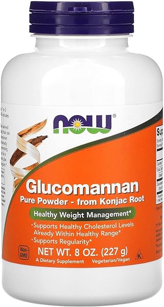 NOW Supplements, Glucomannan (Amorphophallus konjac) Pure Powder, Supports Regularity*, Healthy Weight Management*, 8 Ounce (Pack of 1) in Pakistan in Pakistan