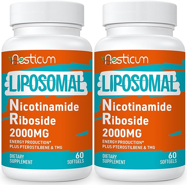 2000 MG Liposomal Nicotinamide Riboside Supplement, High Absorption, NAD+ Boosting Supplement with TMG and Pterostilbene, Superior to Niacinamide for Cellular Energy, and Age Resist, 120 Softgels in Pakistan