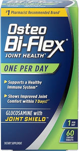 Osteo Bi-Flex One Per Day, Glucosamine Joint Health Supplement with Vitamin D, Coated Tablets, 60 Count in Pakistan