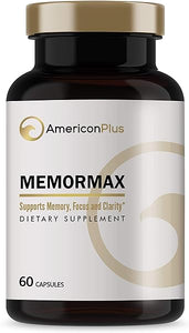 Memormax Brain Supplement for Memory, Focus & Mental Clarity with Ginkgo Biloba, Bacopa, Alpha GPC, DMAE, Phosphatidylserine, L Carnitine, Huperzine A; 60 Caps in Pakistan