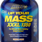 MHP Mass Building Weight Gainer, Muscle Mass Gains Supplement, Protein, High Calorie