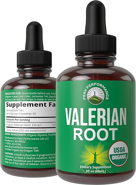 USDA Organic Valerian Root Liquid Drops Suppl in Pakistan
