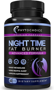 Night Time Weight Loss Pills -Carb Blocker Appetite Suppressant with Melatonin-Fat Burner Diet Pills that Work Fast for Women-Nighttime Metabolism Booster-Overnight Fat Burning Pills-1 Pack in Pakistan