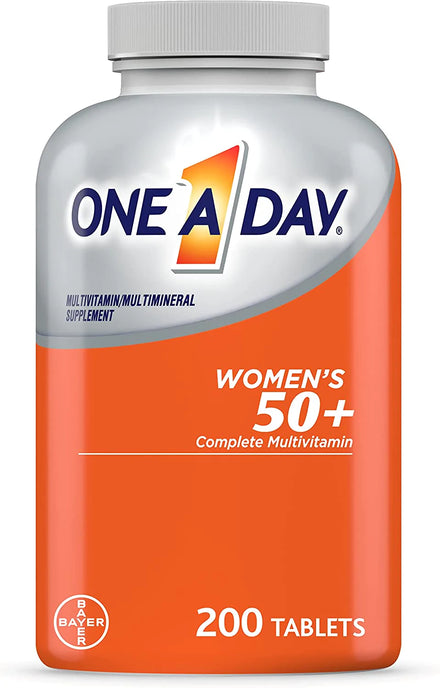 One A Day Women 50+ Multivitamins, Supplement with Vitamins A, C, D, E, B1, B2, B6, B12, Calcium
