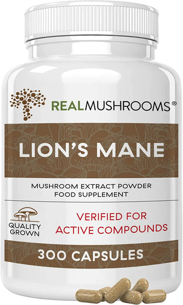 Lions Mane Brain and Focus Supplements - Mushroom Powder Extract Capsules - Non GMO and Gluten Free Supplement for Better Cognitive Health in Pakistan