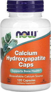 NOW Supplements, Calcium Hydroxyapatite Caps, Supports Bone Health*, 120 Capsules in Pakistan