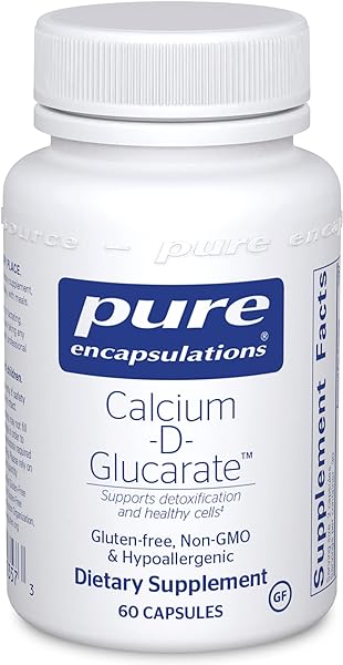 Pure Encapsulations Calcium-D-Glucarate | Supplement to Support Cellular Health in The Liver, Lungs, Breast, and Colon* | 60 Capsules in Pakistan