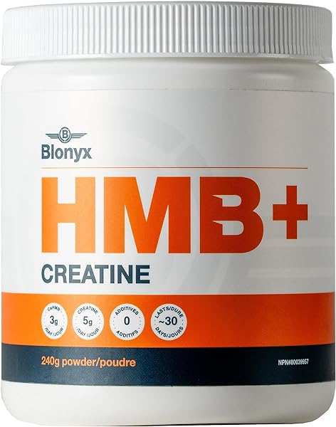 Blonyx HMB + Creatine Supplement - 3g Daily HMB for Enhanced Strength, Power & Recovery, Ideal for High-Intensity Athletes, 30-Day Supply in Pakistan in Pakistan