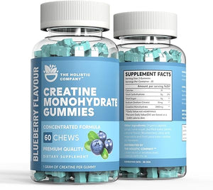 Creatine Monohydrate Gummies - Premium Quality High Strength Creatine Gummy, 1000MG Per Serving in Pakistan