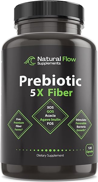 Prebiotic Fiber Supplement 5-in-1 Capsules -  in Pakistan