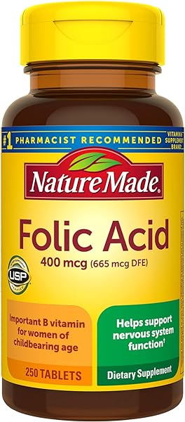 Nature Made Folic Acid 400 mcg (665 mcg DFE), in Pakistan