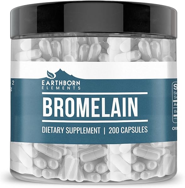 Earthborn Elements Bromelain 200 Capsules, Pu in Pakistan