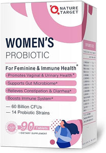 Probiotics-for-Women, Probiotics and Prebiotics, Cranberry and D-Mannose, 50-Billion-CFUs, Organic Probiotics for Digestive Health/Gut Health/Immune Booster/Weight Management, Women's Probiotics in Pakistan