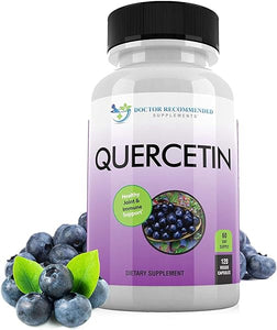 DOCTOR RECOMMENDED SUPPLEMENTS Quercetin 1000mg Per Serving - 120 Veggie Capsules, Vitamin Supplement, 60 Day Supply, (Vegan and Non-GMO) in Pakistan