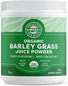 Vimergy USDA Organic Barley Grass Juice Powder, 62 Servings – Super Greens Powder Contains Iron, Vitamin C, & Vitamin E – Non-GMO, Gluten-Free, Soy-Free, Vegan & Paleo – Daily Greens Booster (250g) in Pakistan