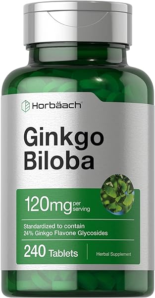 Ginkgo Biloba | 120mg | 240 Tablets | Gluten  in Pakistan