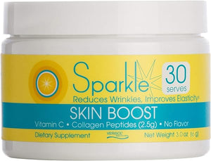 Sparkle Skin Boost No Flavor Verisol Collagen Peptides Protein Powder Vitamin C Supplement Drink, 2.8oz in Pakistan