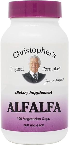 Single Herb Alfalfa - 100 vcaps,(Dr. Christopher's Original Formulas) in Pakistan