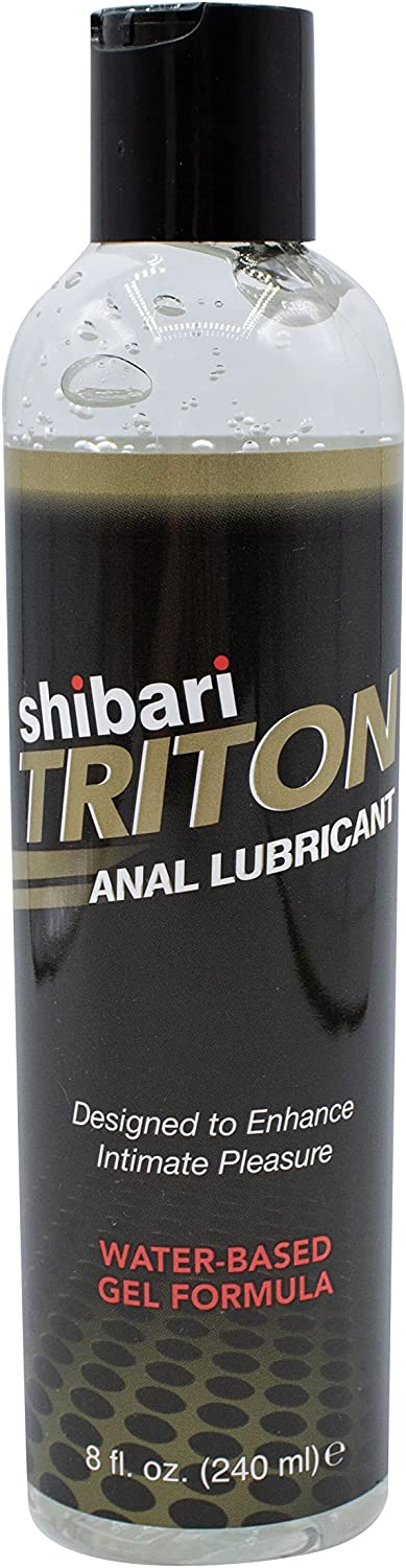 Shibari Premium Personal Lubricant, Water-Based Lube for Women, Men, and Couples, Lube Suitable for Vaginal, Solo or Anal Play, Compatible with Natural Rubber Latex, Polyurethane, and Polyisoprene Condoms, Flavorless and Unscented, 8 fl oz
