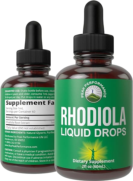 Rhodiola Rosea Liquid Drops Supplement For Be in Pakistan
