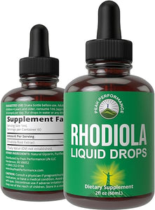 Rhodiola Rosea Liquid Drops Supplement For Better Absorption. Vegan, Zero Sugar, Alcohol Free, Gluten Free. For Women And Men. Rhodiola Rosea Root Extract Tincture To Restore Energy From Fatigue. in Pakistan