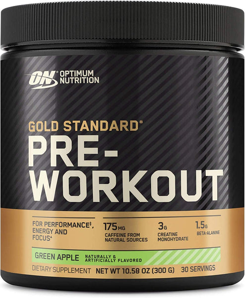 Optimum Nutrition Pre-Workout, Vitamin D for Immune Support, with Creatine, Beta-Alanine, and Caffeine energy booster supplement