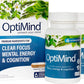 Optimind Nootropics Brain Booster Supplement | Enhance Focus and Cognition, Improve Retention, Sustain Energy | Clinically Studied Ingredients, Bacopa, Tyrosine, Huperzine A, GABA - 1 Bottle (32 Ct)