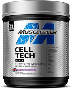 Creatine Powder | MuscleTech Cell-Tech Elite Creatine Powder | Post Workout Recovery Drink | Muscle Builder for Men & Women | Creatine HCl Supplement | ICY Berry Slushie (20 Servings) in Pakistan