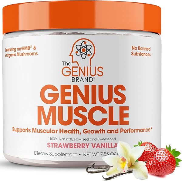 Genius Muscle Builder & Mass Gainer, Strawber in Pakistan