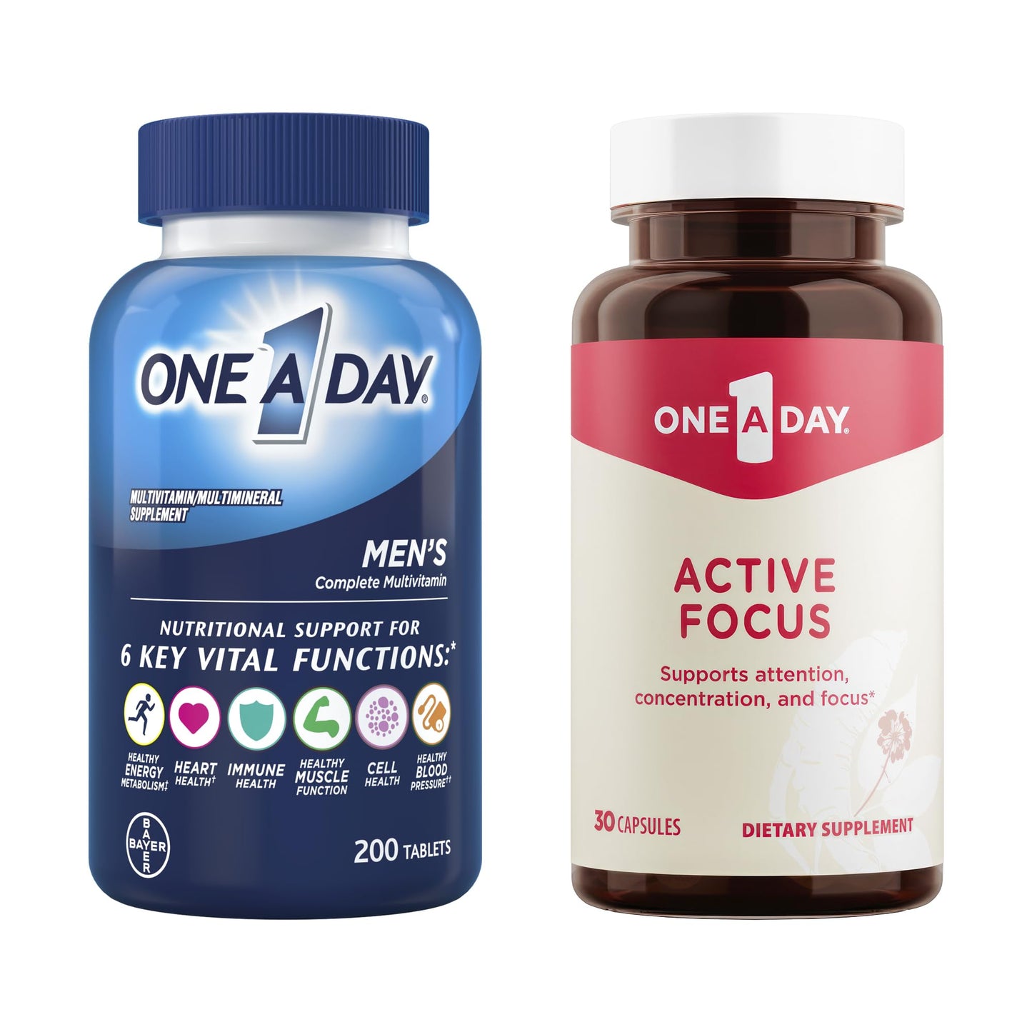 ONE A DAY Bundle Multivitamin for Men 200 Count Tablets Supplement in Pakistan