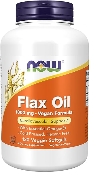 NOW Supplements, Flax Oil 1000 mg with Essent in Pakistan