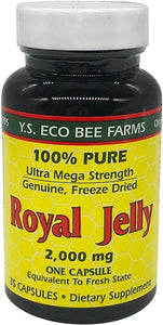 YS BEE Farms Pure Royal Jelly Capsules, 35 CT in Pakistan