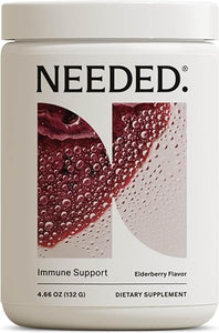 Needed. Immune Support Immunity Powder - for The Whole Family - Pregnancy Safe Immunity Supplement - Zinc with Elderberry - Easy-to-Take in Pakistan