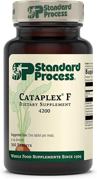 Standard Process Cataplex F - Whole Food Supplement, Thyroid Support, Metabolism, Skin Health, and Hair Health with Vitamin B6, Iodine, Flaxseed Oil - 360 Tablets in Pakistan in Pakistan