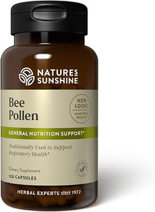 Nature's Sunshine Bee Pollen, 100 Capsules | Has a Strong Nutritional Profile that Offers a Natural Energy Boost in Pakistan