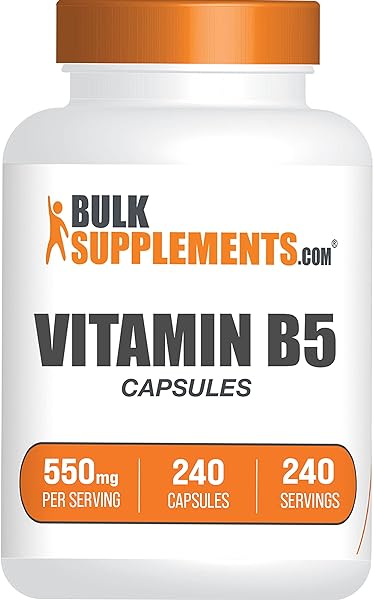 BULKSUPPLEMENTS.COM Vitamin B5 Capsules - Vit in Pakistan